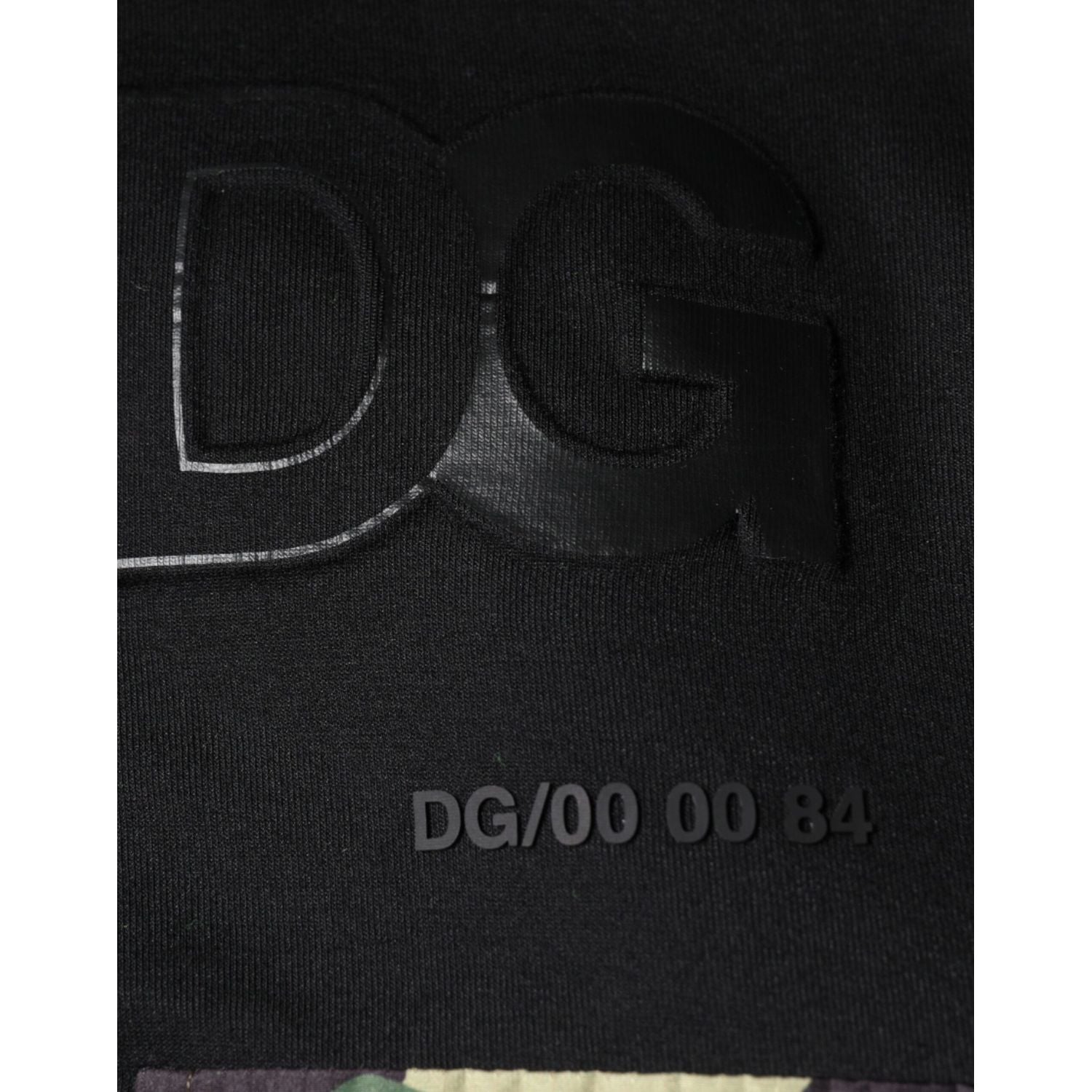 Dolce & Gabbana Black Pocket CottonHooded Sweatshirt Sweater