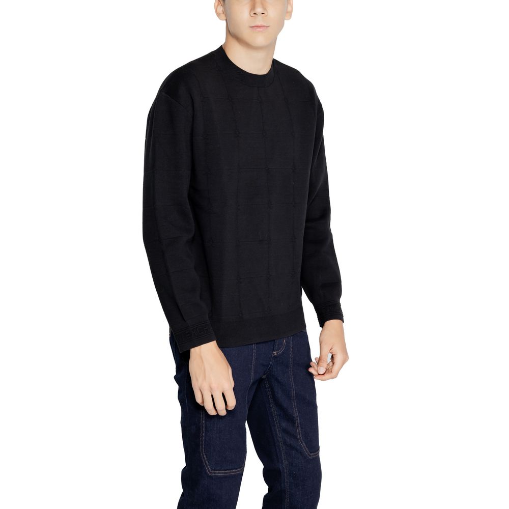 Armani Exchange Black Cotton Sweatshirt