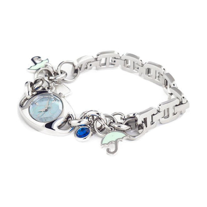 Chronotech Silver Stainless Steel Watch