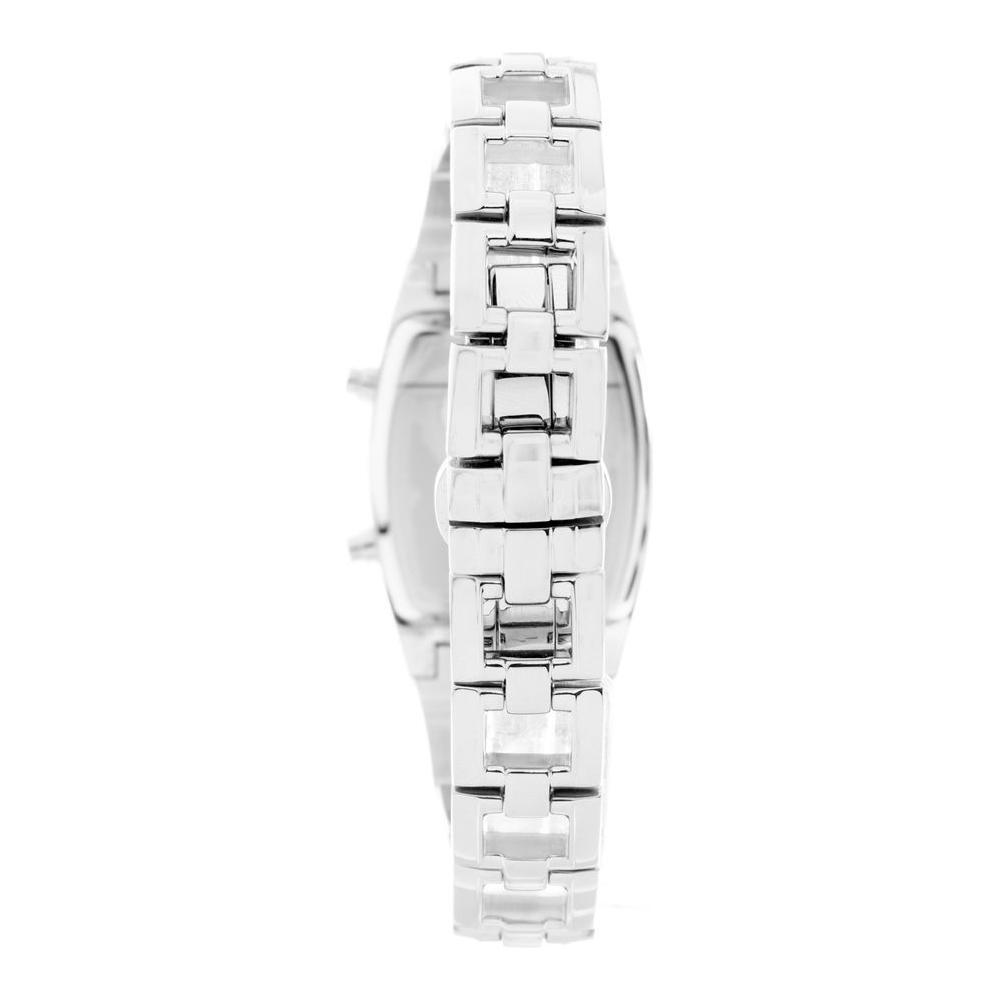 Chronotech Silver Stainless Steel Digital Watch