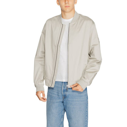 Calvin Klein Gray Organic Cotton Bomber