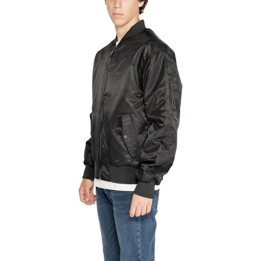 Calvin Klein Jeans Black Polyamide Jackets & Coat CA-14580100009-IT48 | L