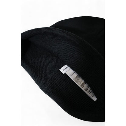 Calvin Klein Black Recycled Polyester Cap (Baseball Hat)