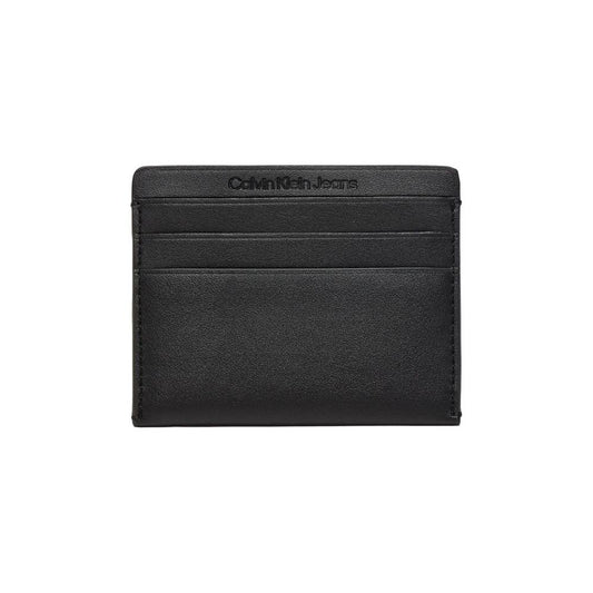 Calvin Klein Jeans Black Polyethylene Wallet Calvin Klein Jeans Dark Slate Gray