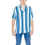 Jack Jones Blue Viscose Shortsleeve JA-13396000132-IT44 | S