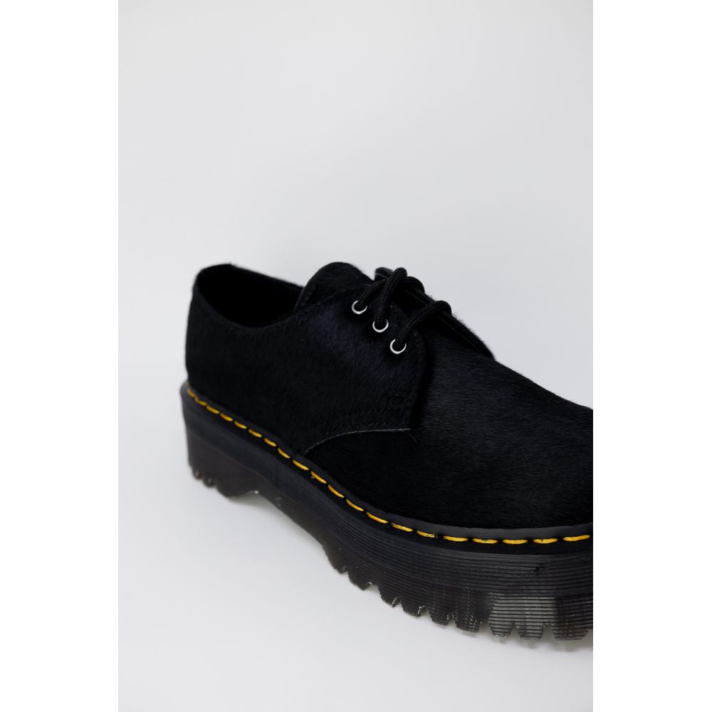 Dr. Martens Black Leather Lace-Up Boots