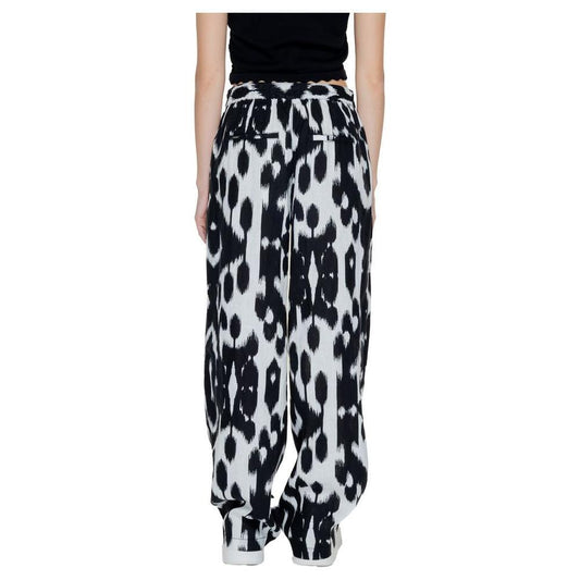 Street One Black Linen Pant ST-14510300009-W38 | L32