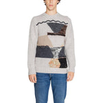 Gianni Lupo Beige Marabou Sweater GI-14787000127-IT54 | XXL