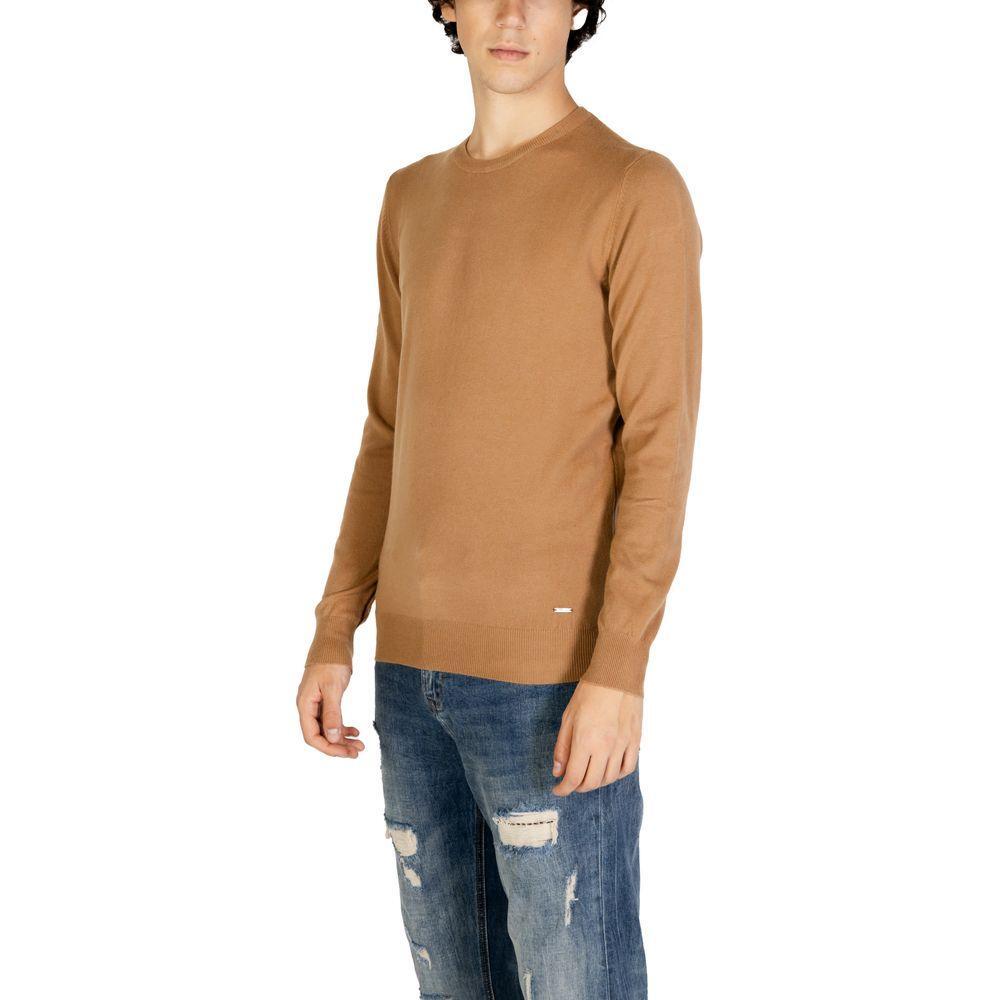 Gianni Lupo Brown Polyester Sweater GI-14787800140-IT54 | XXL