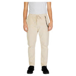 Gianni Lupo Cream Cotton Pant GI-14788200143-IT50 | L