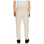 Gianni Lupo Cream Cotton Pant GI-14788200143-IT50 | L