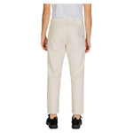 Gianni Lupo Cream Cotton Pant GI-14788600143-IT50 | L