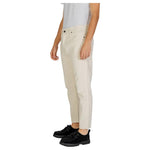 Gianni Lupo Cream Cotton Pant GI-14788600143-IT50 | L