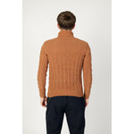 Gianni Lupo Brown Synthetic Turtleneck GI-13048600140-IT44 | S