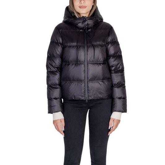 Peuterey Black Polyamide Jackets & Coat PE-15559400009-46