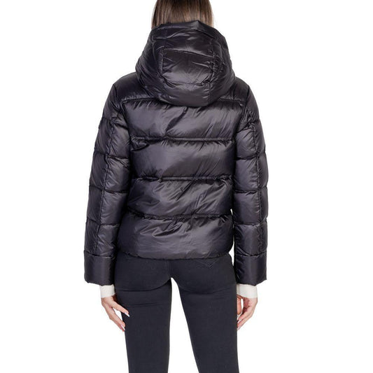Peuterey Black Polyamide Jackets & Coat PE-15559400009-46