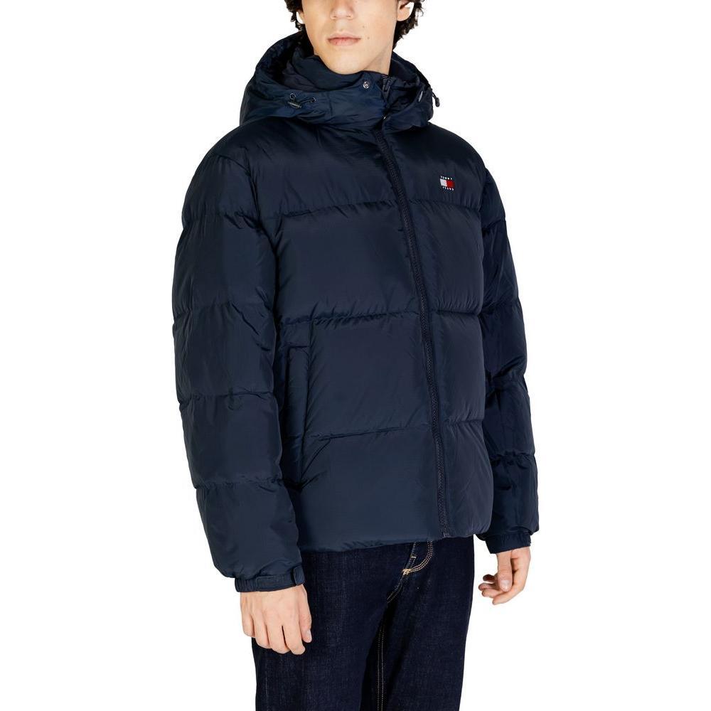 Tommy Hilfiger Jeans Blue Recycled Polyester Jackets & Coat TO-14577200128-IT54 | XXL