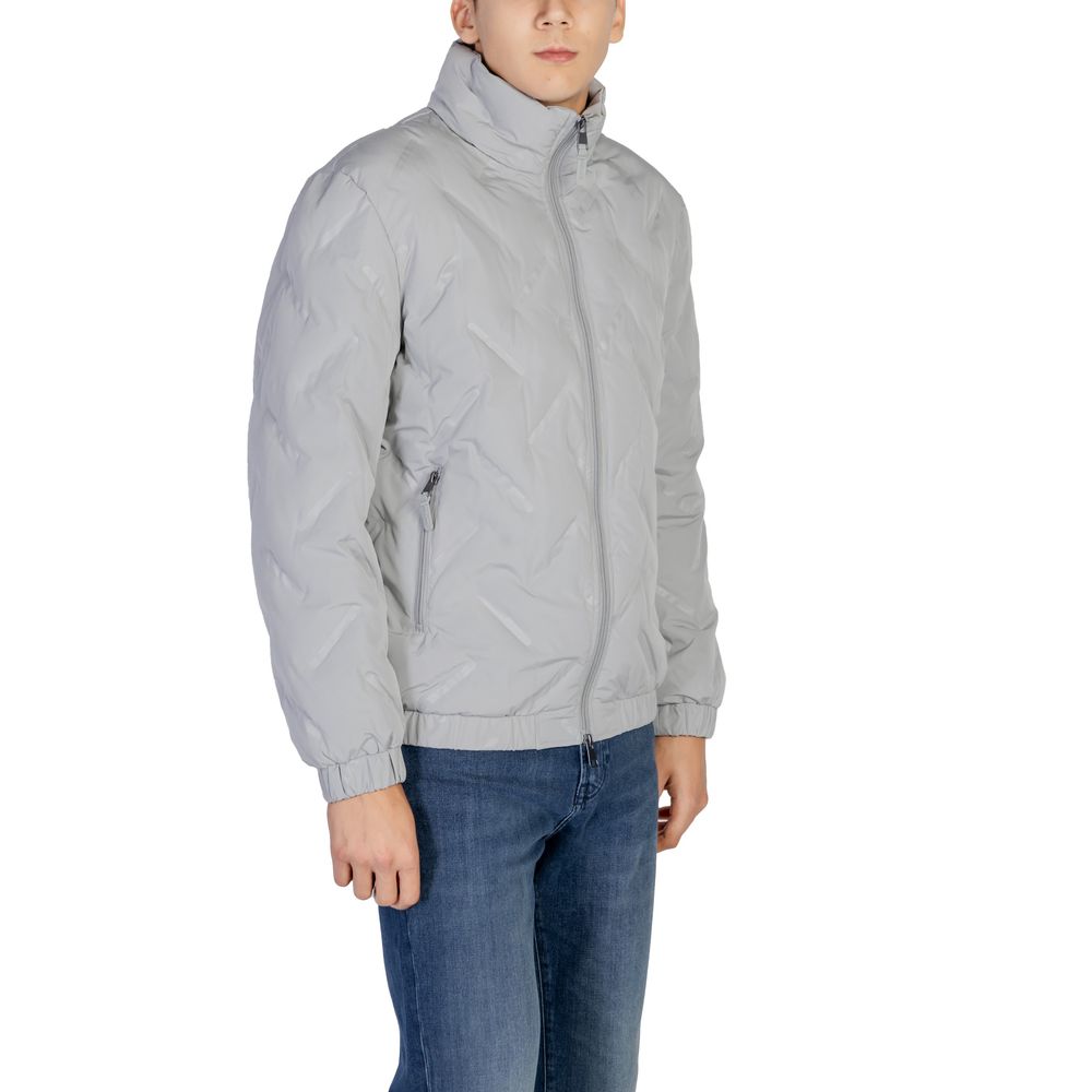 Antony Morato Gray Polyester Jackets & Coat