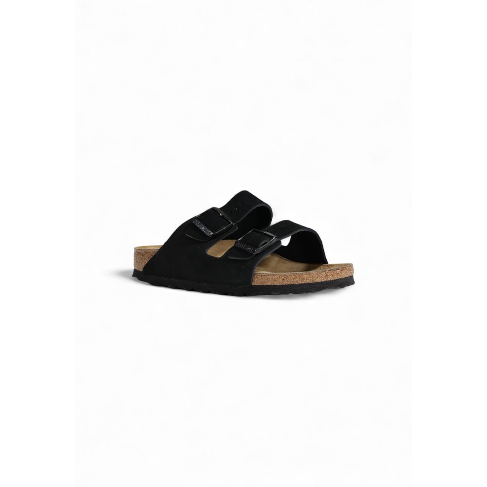 Birkenstock Black Suede Leather Sandal