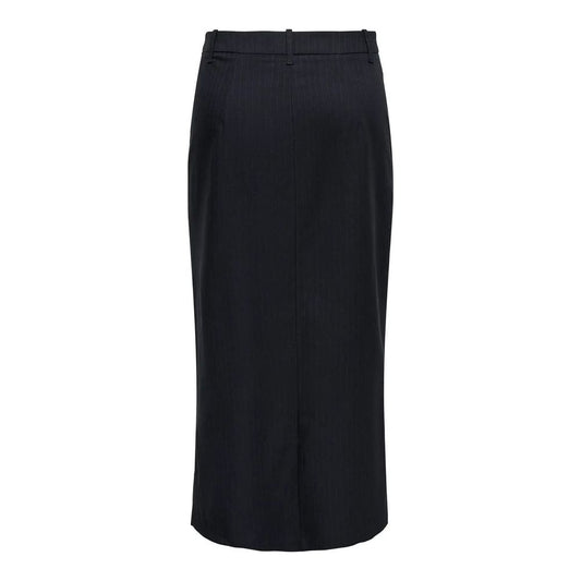 Jacqueline De Yong Gray Polyester Long JA-14926300138-IT42|M