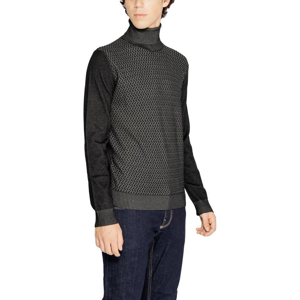 Hamaki-Ho Black Viscose Turtleneck HA-15189000009-IT48 | L