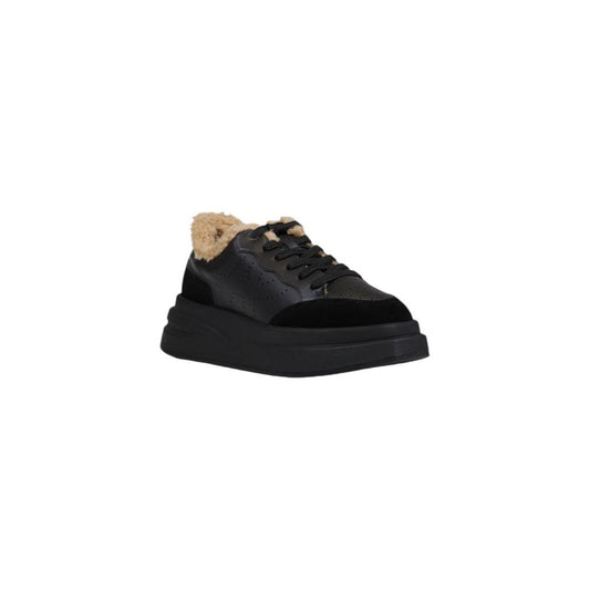 ASH Black And White Leather Sneaker ASH Black