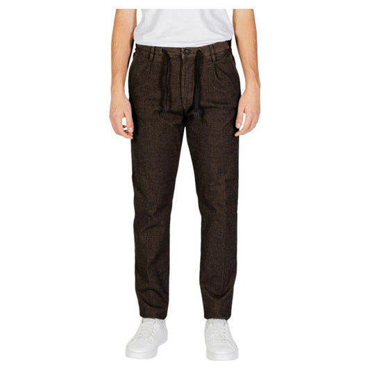 Hamaki-Ho Gray Cotton Pant HA-15661800147-IT44 | XS