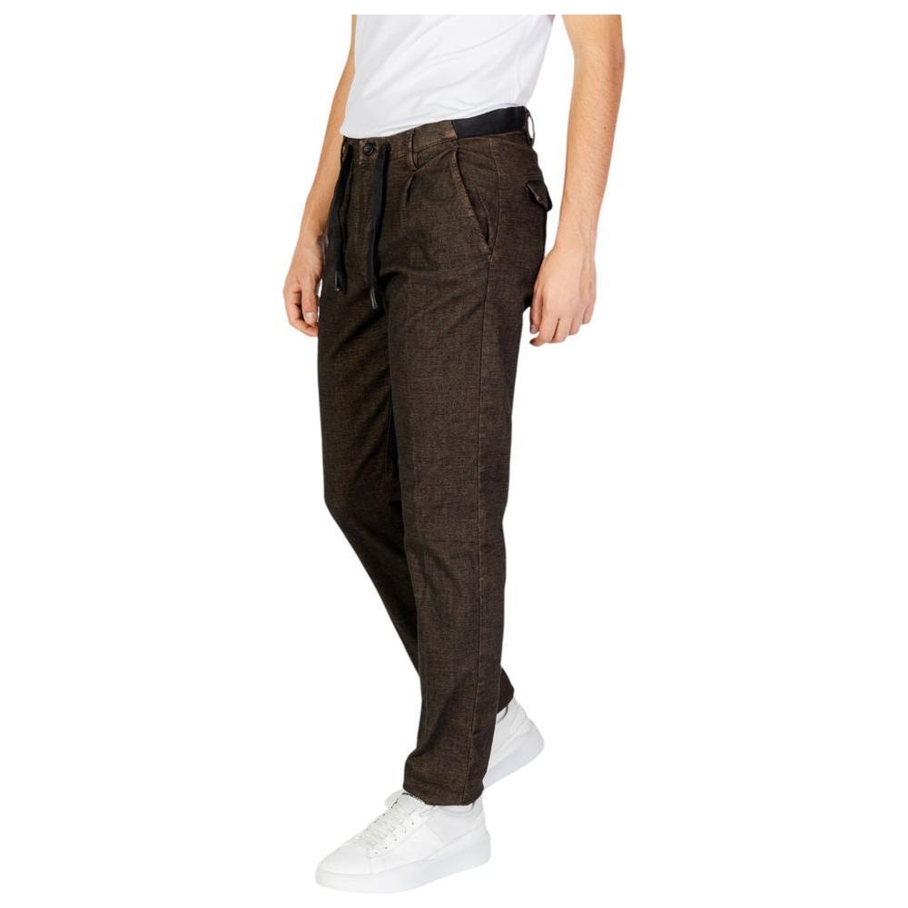 Hamaki-Ho Gray Cotton Pant HA-15661800147-IT44 | XS