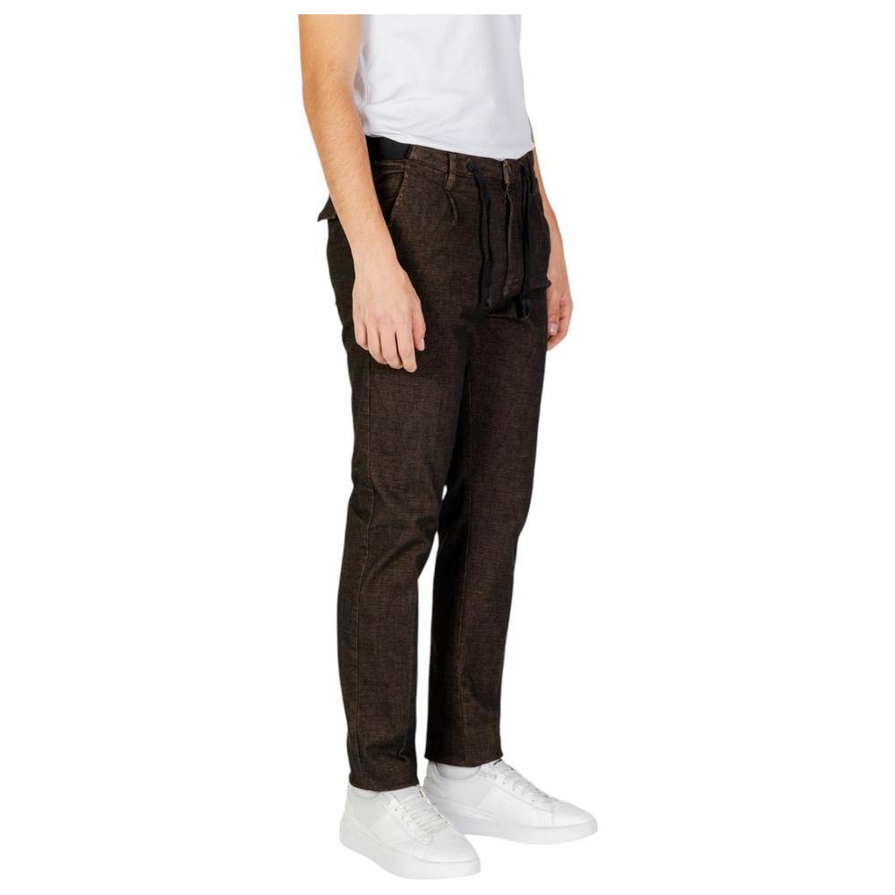 Hamaki-Ho Gray Cotton Pant HA-15661800147-IT44 | XS