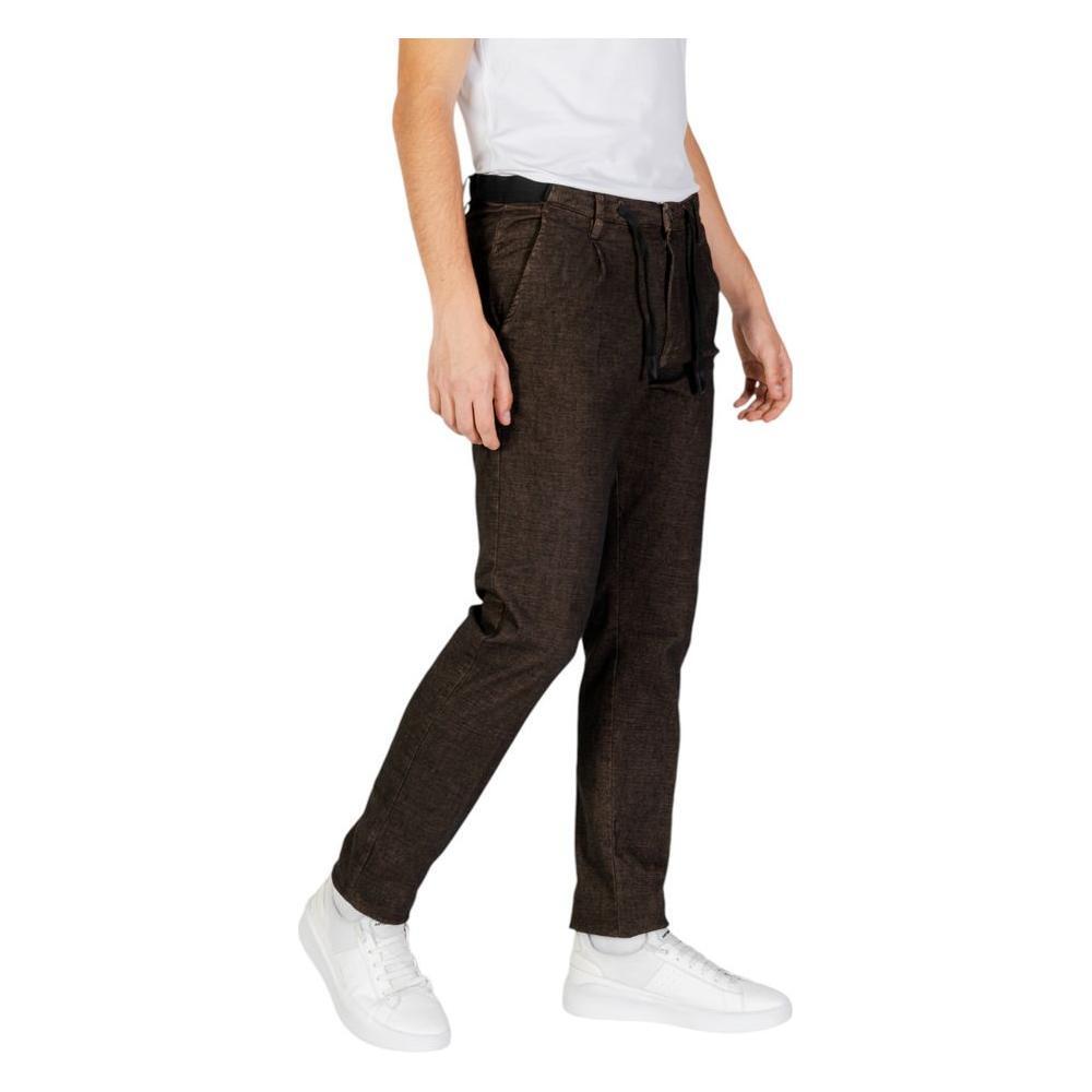Hamaki-Ho Gray Cotton Pant HA-15661800147-IT44 | XS