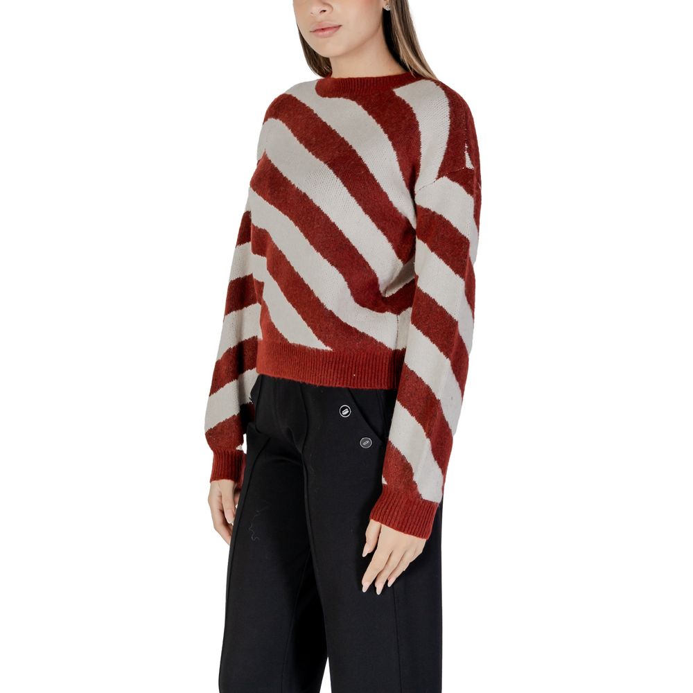 Vero Moda Bordeaux Recycled Polyester Sweatshirt