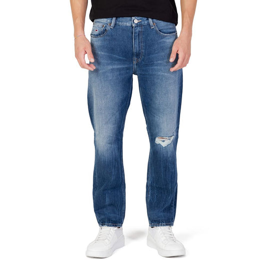 Tommy Hilfiger Jeans Blue Cotton Slim Fit Jean TO-11574400176-W32 | L30