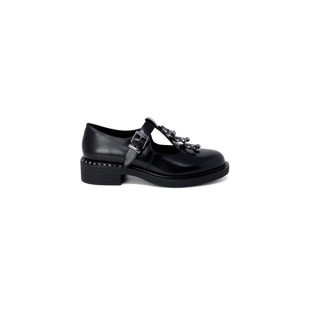 ASH Black Leather Lace-Up Boots