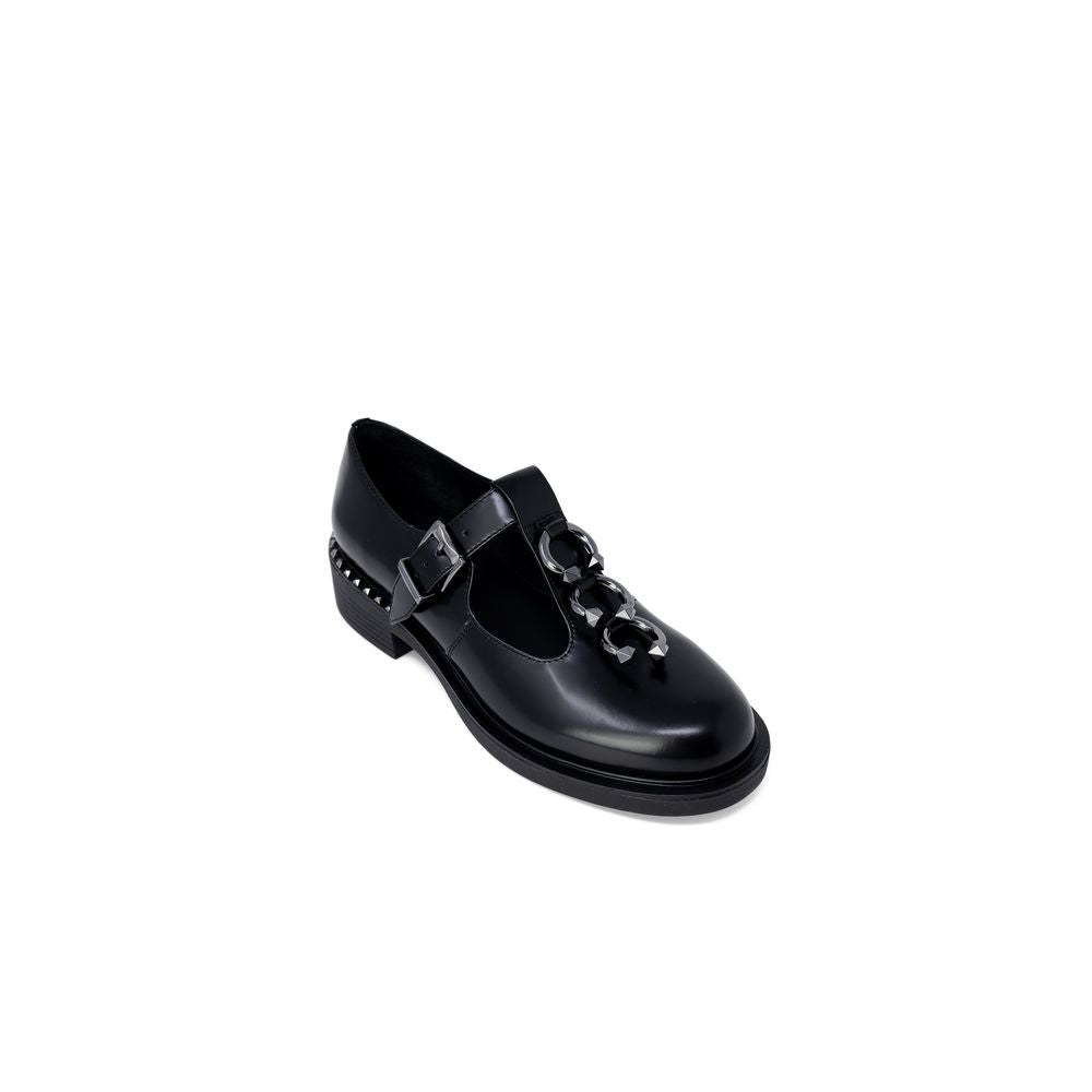ASH Black Leather Lace-Up Boots