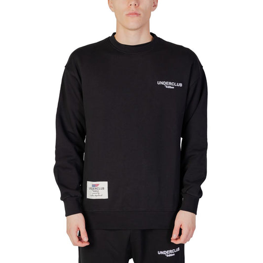 Underclub Black Cotton Sweatshirt UN-13165900009-IT44 | S