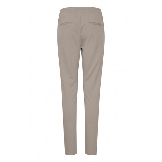 ICHI Gray Polyester Pant IC-13338702205-XXL