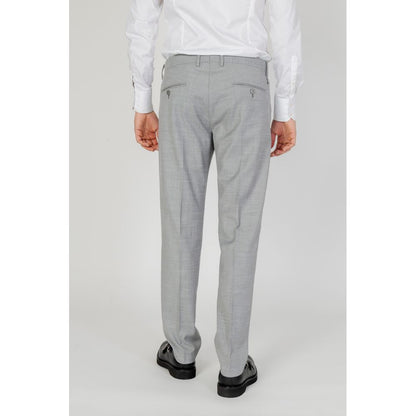 Antony Morato Gray Polyester Dress Pants