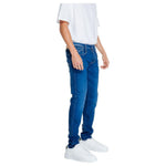 Replay Blue Cotton Relaxed Fit Jean RE-14826000237-W36 | L34