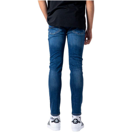 Jack Jones Blue Cotton Jeans & Pant JA-5404200237-W27 | L30