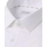 Calvin Klein White Cotton Shirt CA-8655300008-IT41 | L