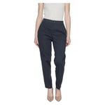 Street One Gray Cotton Pant ST-14200900153-W44 | L28