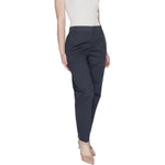 Street One Gray Cotton Pant ST-14200900153-W44 | L28