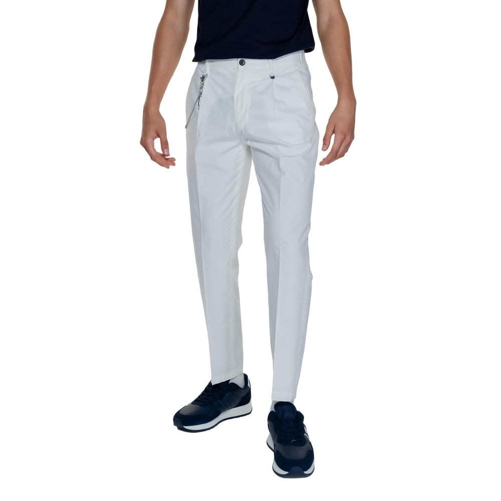 Antony Morato White Cotton Pant