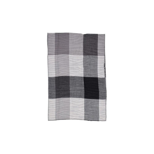 Pieces Black Recycled Polyester Scarf PI-15566600009-ONE SIZE