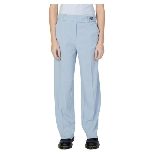 Only Blue Polyester Pant ON-13382700375-38/32 (W42)