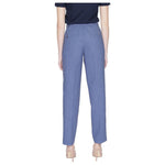 Street One Blue Polyester Pant ST-13508200010-W36 | L30