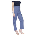 Street One Blue Polyester Pant ST-13508200010-W36 | L30