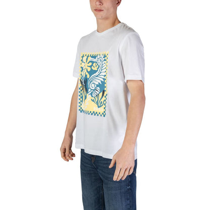 Hugo Boss White Cotton Clothing