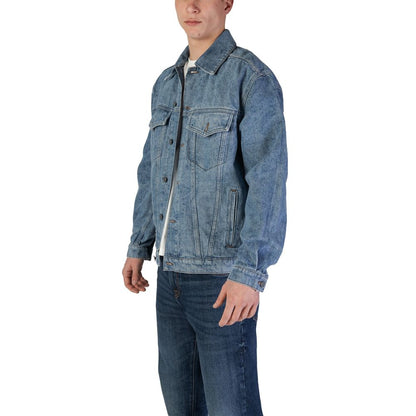 Hugo Boss Light Blue Cotton Denim Jacket
