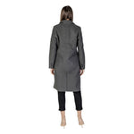Vero Moda Gray Polyester Coat VE-15966900136-IT42|M